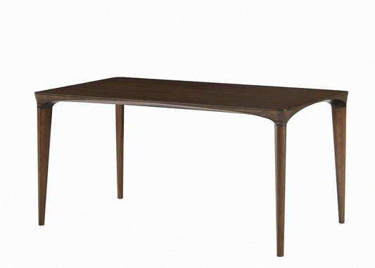 Bamax - Solene 60 Mid-Century Modern Dining Table in Black Walnut - SNE002CE view 1