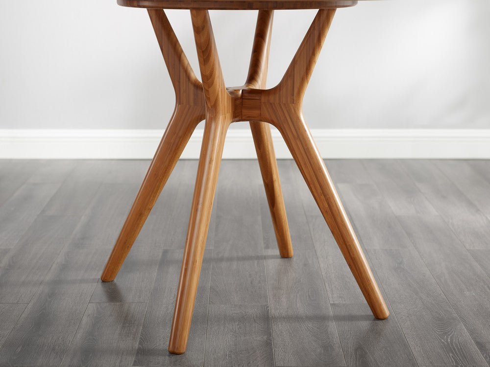 Bamax - Solid Bamboo 36" Round Dining Table - LLY09CP view 3