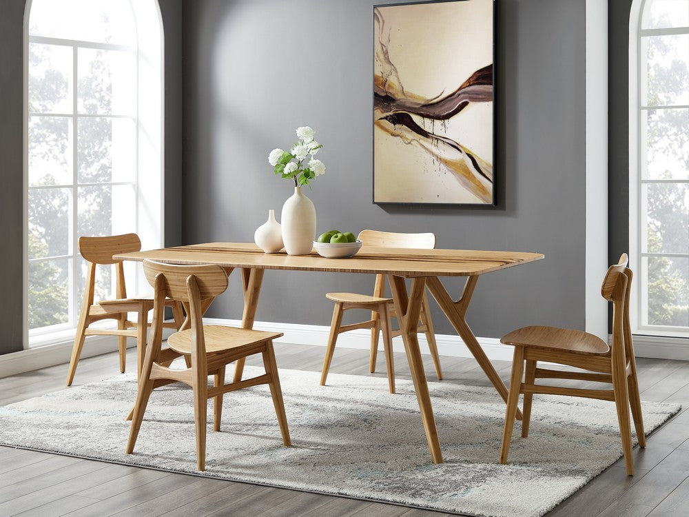 Bamax - Solid Bamboo Dining Chairs Set of 2 - CRL001SD view 7