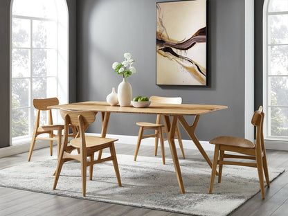 Bamax - Solid Bamboo Dining Chairs Set of 2 - CRL001SD view 7