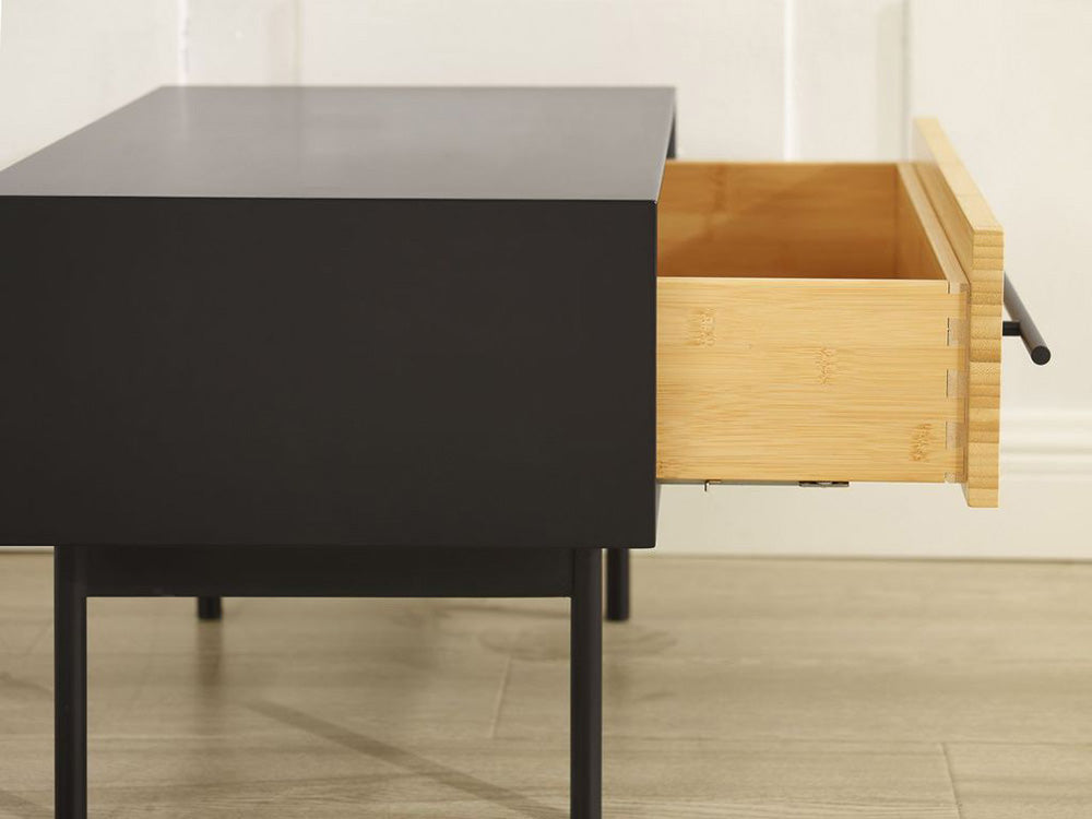 Bamax - Spencer 1 Drawer Nightstand, Sand - SPN004SD view 9