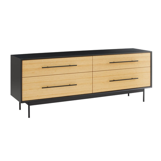 Bamax - Spencer 4 Drawer Double Dresser, Sand - SPN006SD view 1
