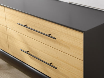 Bamax - Spencer 4 Drawer Double Dresser, Sand - SPN006SD view 3