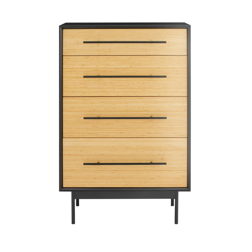 Bamax - Spencer 4 Drawer High Chest, Sand - SPN005SD view 2