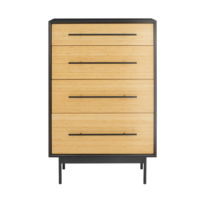 Bamax - Spencer 4 Drawer High Chest, Sand - SPN005SD view 2