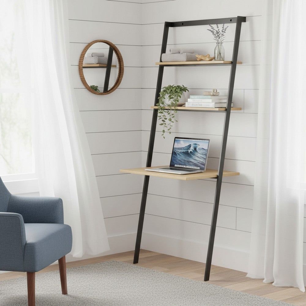 Bamax - Spencer Leaning Desk, Sand - SPN009SD view 5