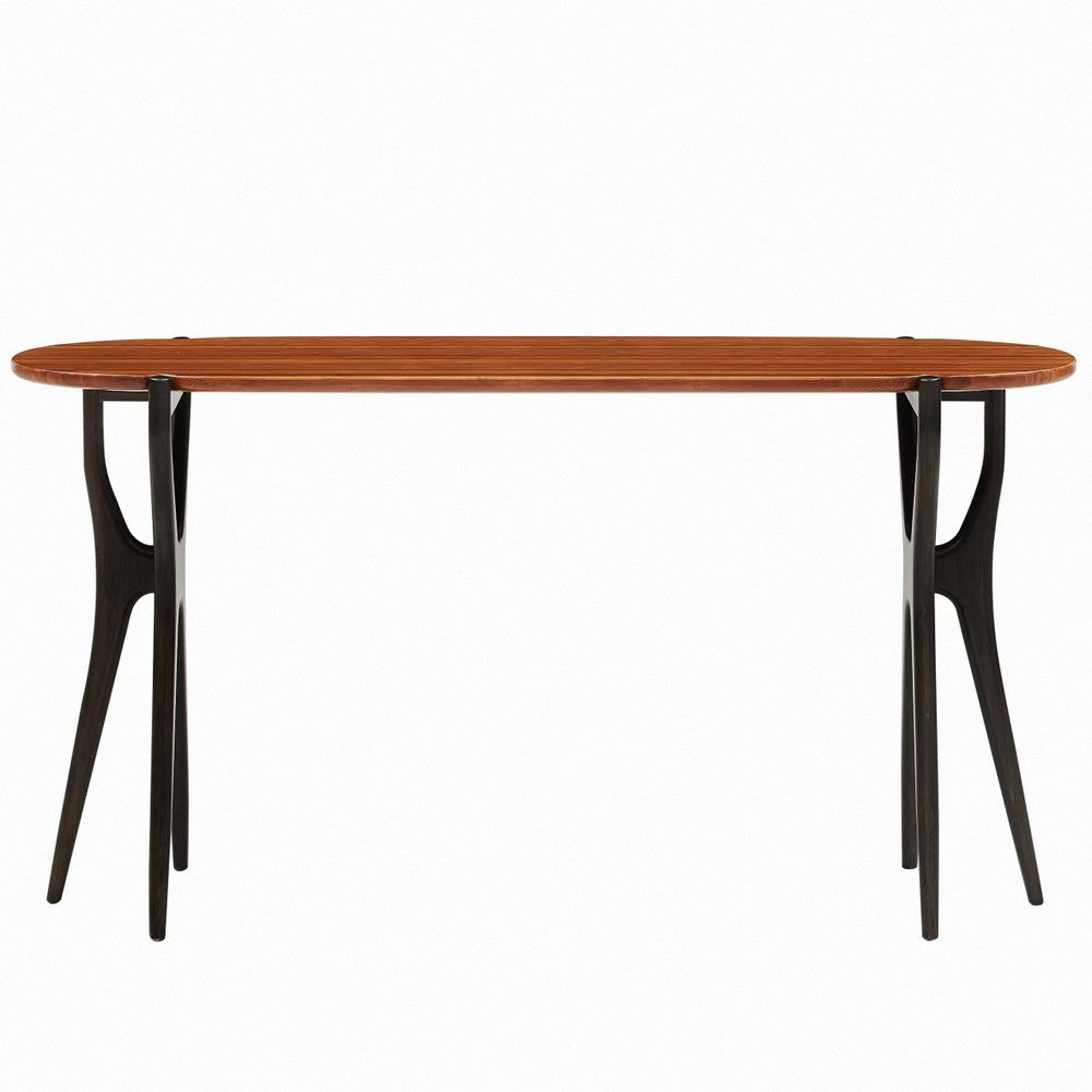 Bamax - Trinity Solid Bamboo Entryway Table - TRY001CP view 2