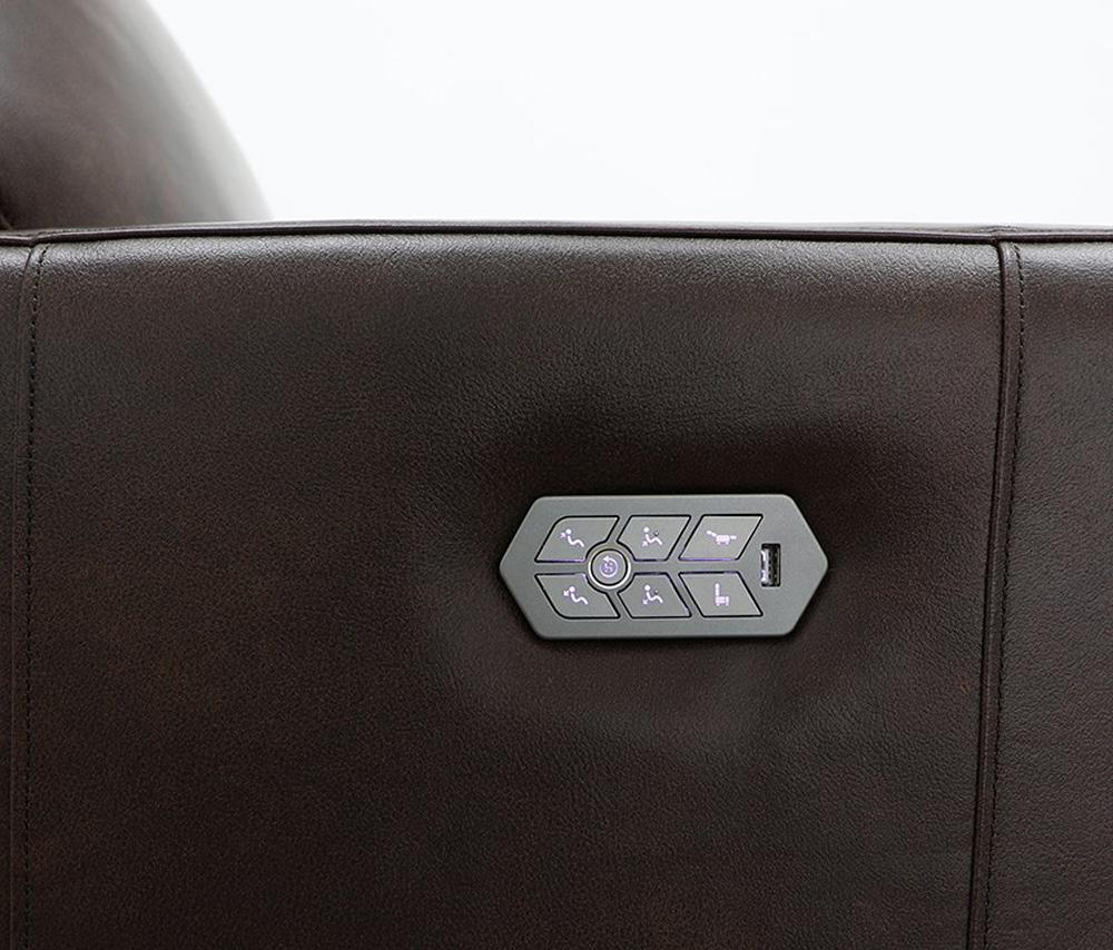 BarcaLounger - Anaheim Power Recliner w/Power Head Rest & Power Lumbar in Creede Fudge - 9PHL3687572087 veiw 7