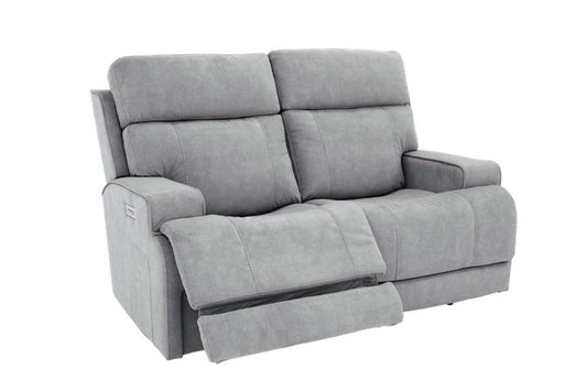 BarcaLounger - Ashbee Zero Gravity Loveseat w/Power Recline, Power Head Rests & Footrest Ext in Arula Dolphin - 29PH1316214146 view 1