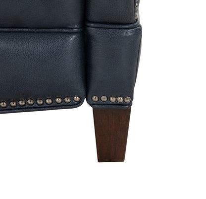 BarcaLounger - Ashebrooke Recliner in Barone Navy Blue - 73056570845 view 9
