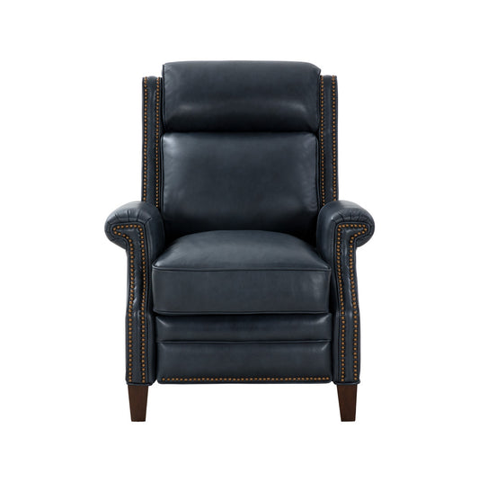 BarcaLounger - Barrett Power Recliner with Power Head Rest in Barone Navy Blue - 9PH3286570845 view 6