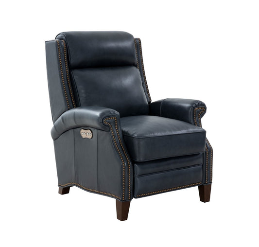 BarcaLounger - Barrett Power Recliner with Power Head Rest in Barone Navy Blue - 9PH3286570845 veiw 1