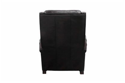BarcaLounger - Barrett Power Recliner with Power Headrest Stetson Coffee Leather - 9PH3286540741 veiw 6