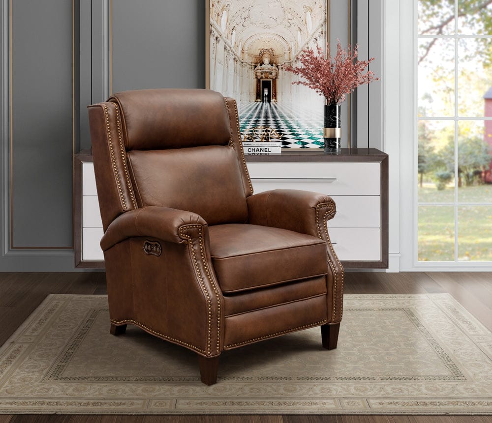 BarcaLounger - Barrett Power Recliner With Power Head Rest In Worthington Cognac - 9PH3286546085 view 11