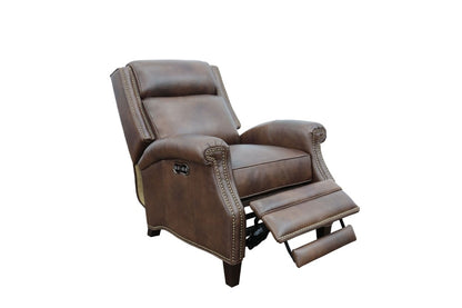 BarcaLounger - Barrett Power Recliner With Power Head Rest In Worthington Cognac - 9PH3286546085 veiw 2