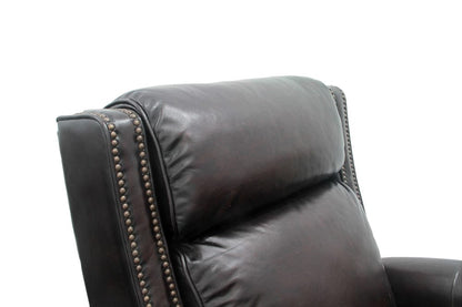 BarcaLounger - Barrett Power Recliner with Power Headrest Stetson Coffee Leather - 9PH3286540741 view 11
