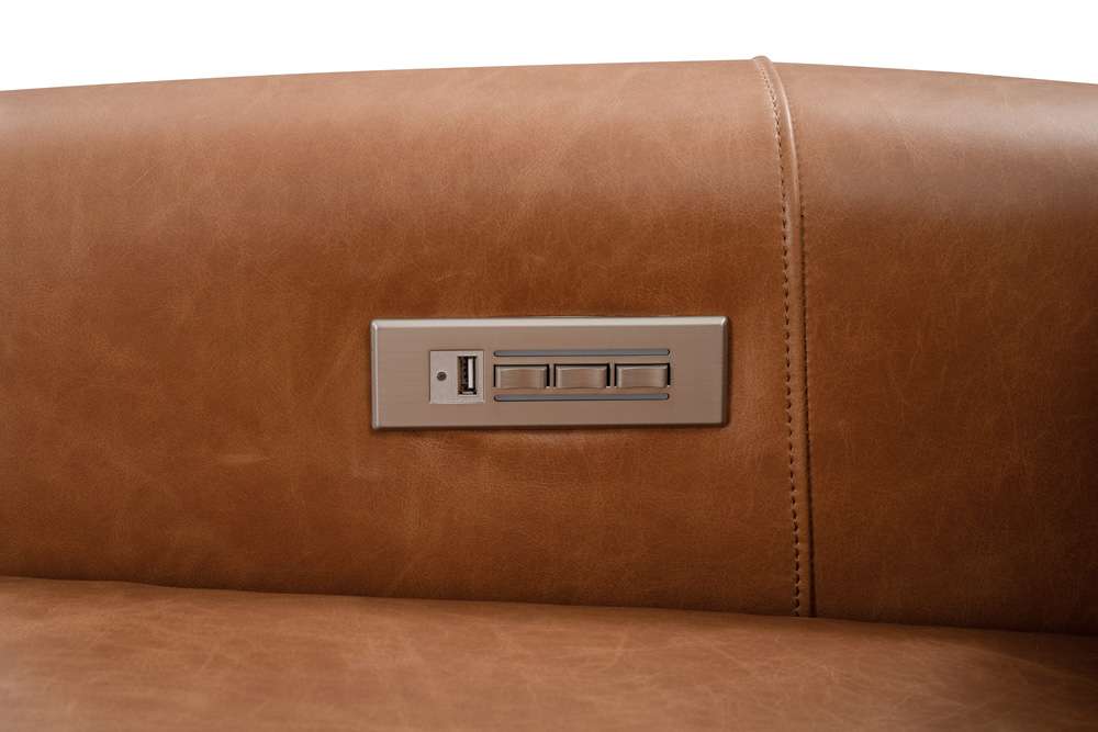 BarcaLounger - Byron Power Recliner w/Power Head Rest & Power Lumbar Chaps Saddle - 9PHL1223540116 veiw 5