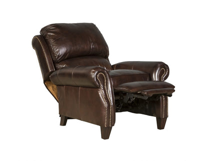 BarcaLounger - Churchill Recliner Double Fudge Leather - 74440540441 veiw 3