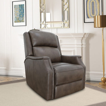 BarcaLounger - Conrad Big & Tall Power Recliner w/Power Head Rest & Power Lumbar in Clawson Mousse - 9PHL1224572185 view 9