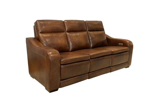 BarcaLounger - Grady Sofa Recliner w/Power Recline, Power Head Rests & Power Lumbar in Lexington Cocoa - 39PHL1474377785 veiw 1