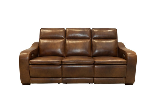 BarcaLounger - Grady Sofa Recliner w/Power Recline, Power Head Rests & Power Lumbar in Lexington Cocoa - 39PHL1474377785 veiw 2
