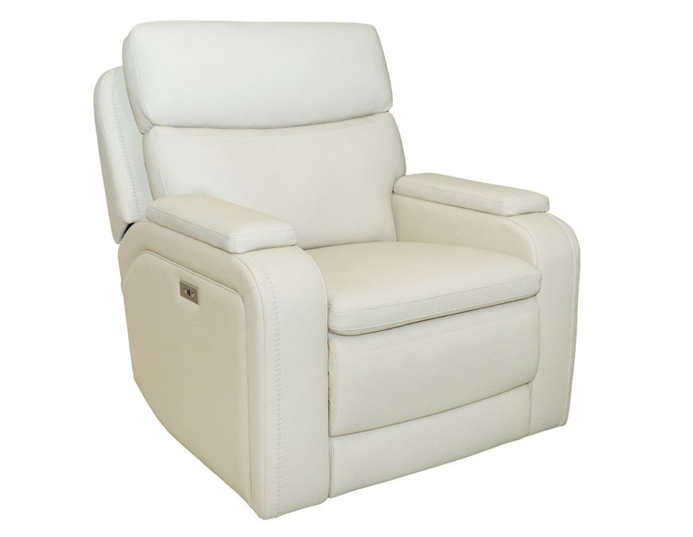 BarcaLounger - Gunner Power Recliner w/Power Head Rest in Kobi Almond - 9PH1475378082 veiw 1