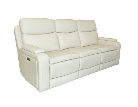 BarcaLounger - Gunner Sofa Recliner w/Power Recline & Power Head Rest in Kobi Almond - 39PH1475378082 veiw 1
