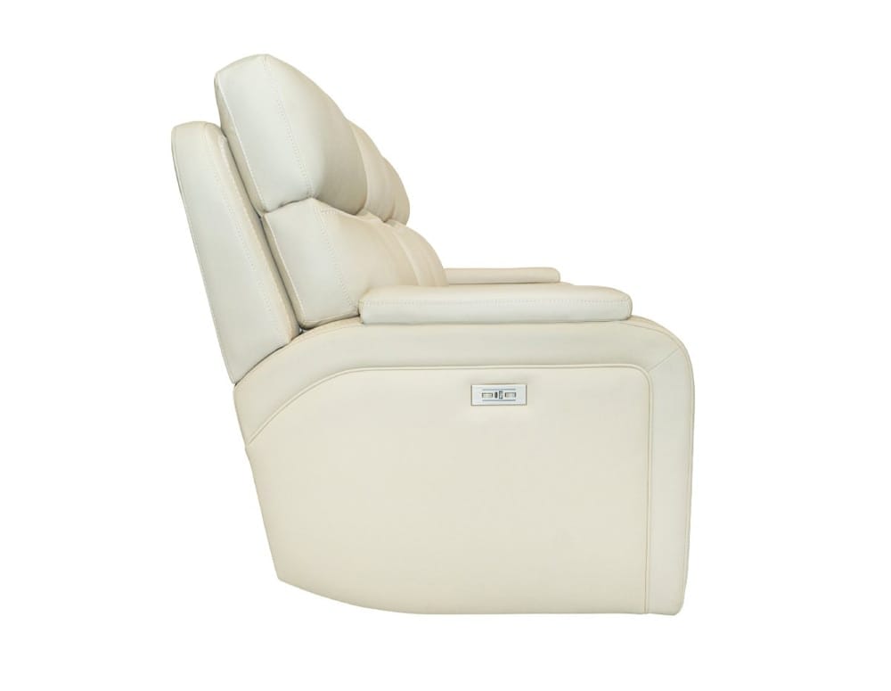 BarcaLounger - Gunner Sofa Recliner w/Power Recline & Power Head Rest in Kobi Almond - 39PH1475378082 veiw 4