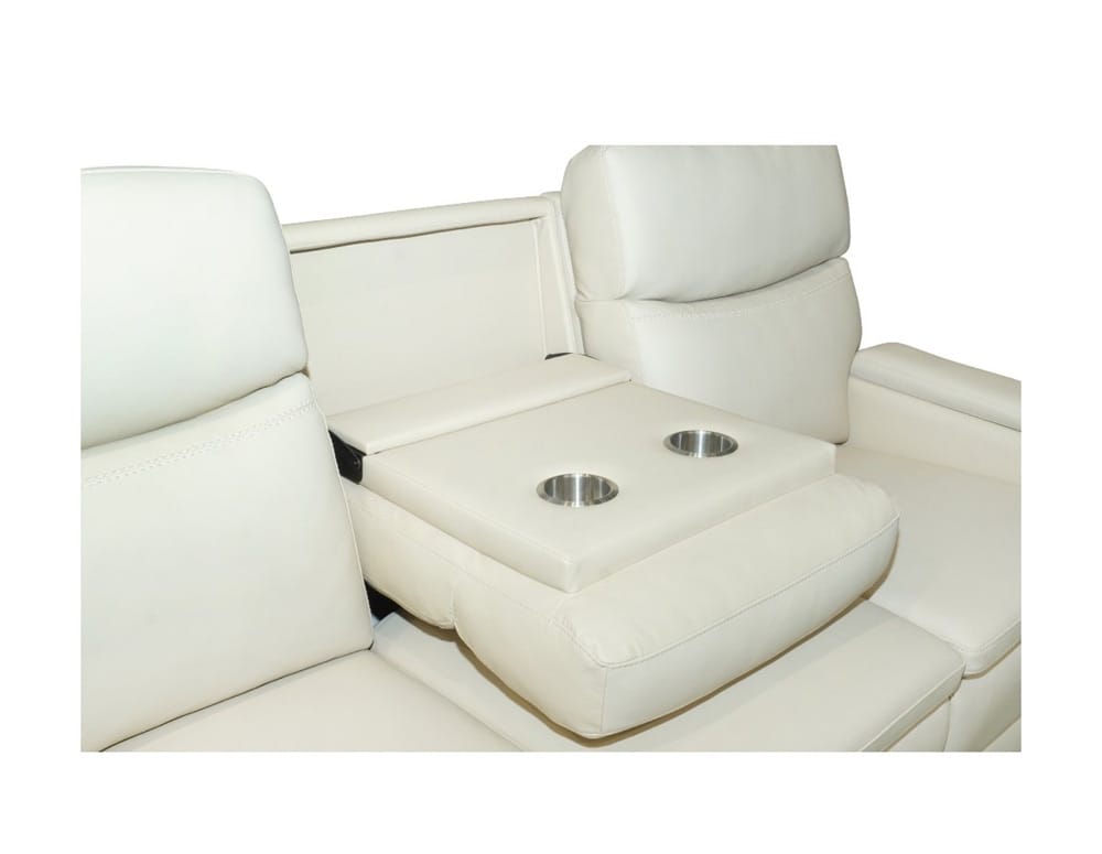 BarcaLounger - Gunner Sofa Recliner w/Power Recline & Power Head Rest in Kobi Almond - 39PH1475378082 veiw 7