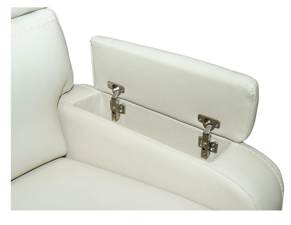 BarcaLounger - Gunner Sofa Recliner w/Power Recline & Power Head Rest in Kobi Almond - 39PH1475378082 veiw 8