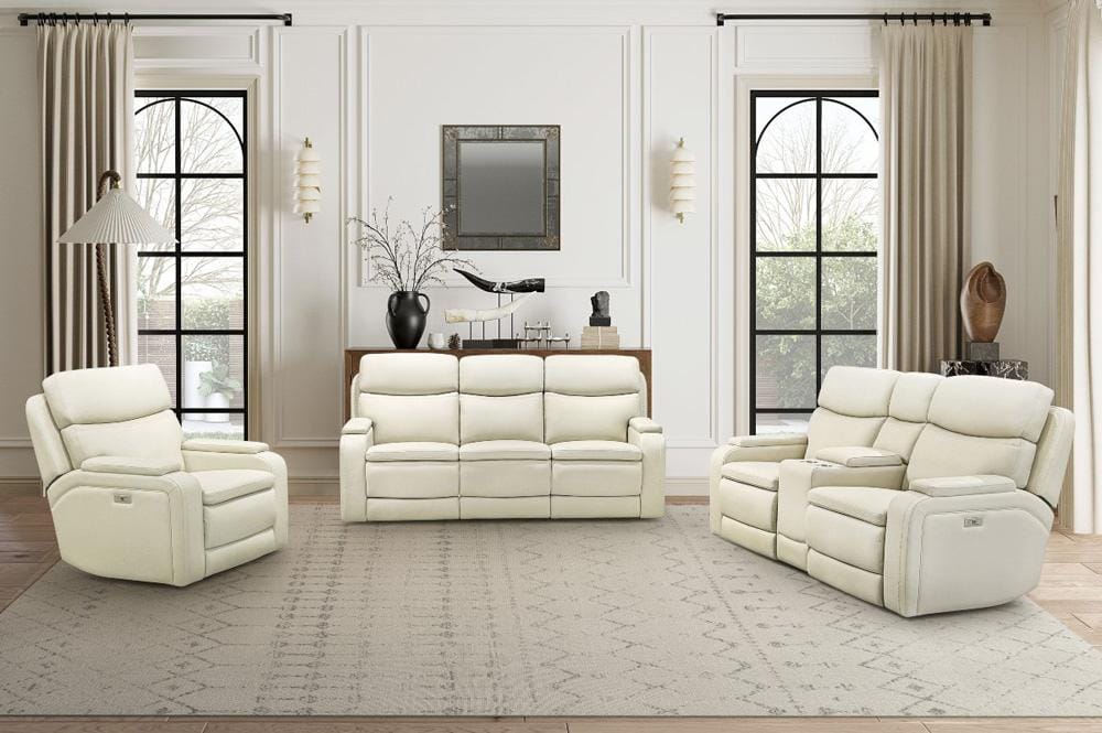 BarcaLounger - Gunner Sofa Recliner w/Power Recline & Power Head Rest in Kobi Almond - 39PH1475378082 veiw 11