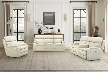 BarcaLounger - Gunner Sofa Recliner w/Power Recline & Power Head Rest in Kobi Almond - 39PH1475378082 veiw 11