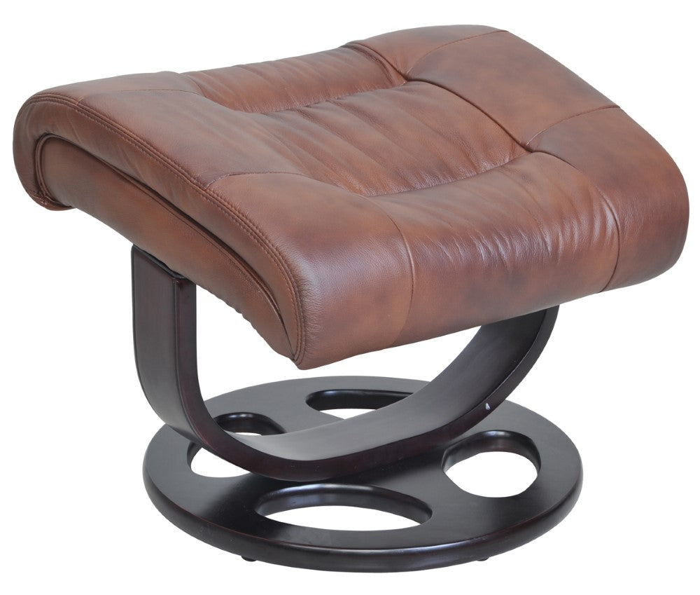 BarcaLounger - Jacque Pedestal Recliner / Ottoman Hilton Whiskey - 158021360186 veiw 6