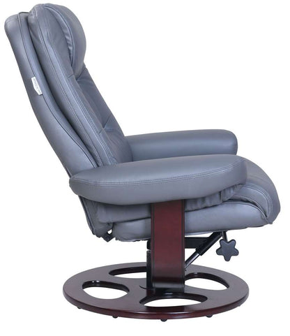 BarcaLounger - Jacque Pedestal Recliner / Ottoman Marlene Gray - 158021344995 veiw 5