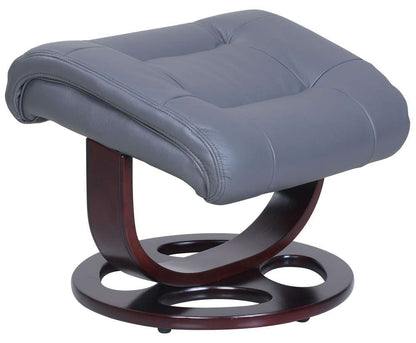 BarcaLounger - Jacque Pedestal Recliner / Ottoman Marlene Gray - 158021344995 veiw 6
