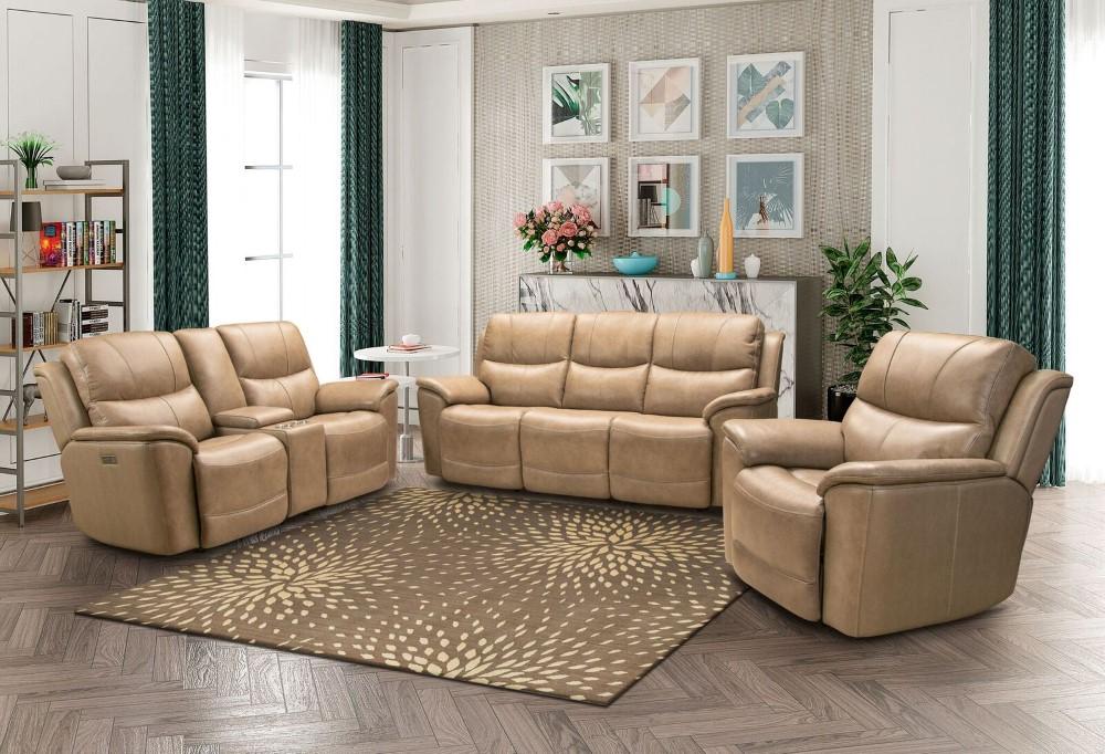 BarcaLounger - Kaden Power Recliner With Power Head Rest And Lumbar In Elliott Taupe - 9PHL3665372282 veiw 6