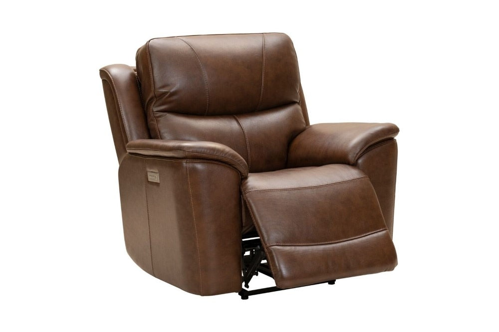 BarcaLounger - Kaden Power Recliner With Power Head Rest And Lumbar In Jarod Brown - 9PHL3665372486 veiw 2