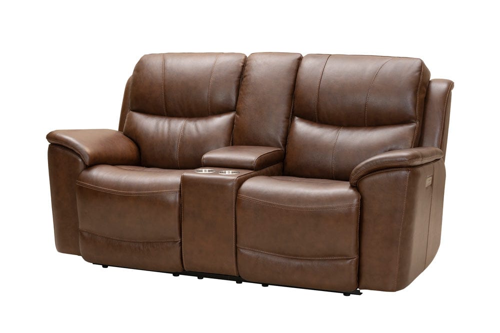 BarcaLounger - Kaden Power Reclining Console Loveseat With Power Head Rests And Lumbar In Jarod Brown - 24PHL3665372486 view 7