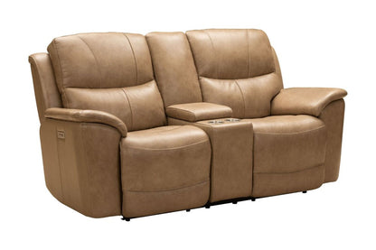 BarcaLounger - Kaden Power Reclining Console Loveseat With Power Head Rests And Lumbar In Elliott Taupe - 24PHL3665372282 veiw 1