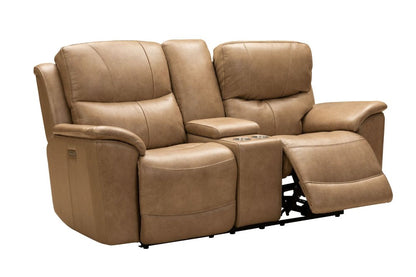 BarcaLounger - Kaden Power Reclining Console Loveseat With Power Head Rests And Lumbar In Elliott Taupe - 24PHL3665372282 veiw 2