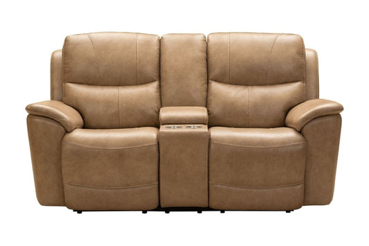 BarcaLounger - Kaden Power Reclining Console Loveseat With Power Head Rests And Lumbar In Elliott Taupe - 24PHL3665372282 veiw 3