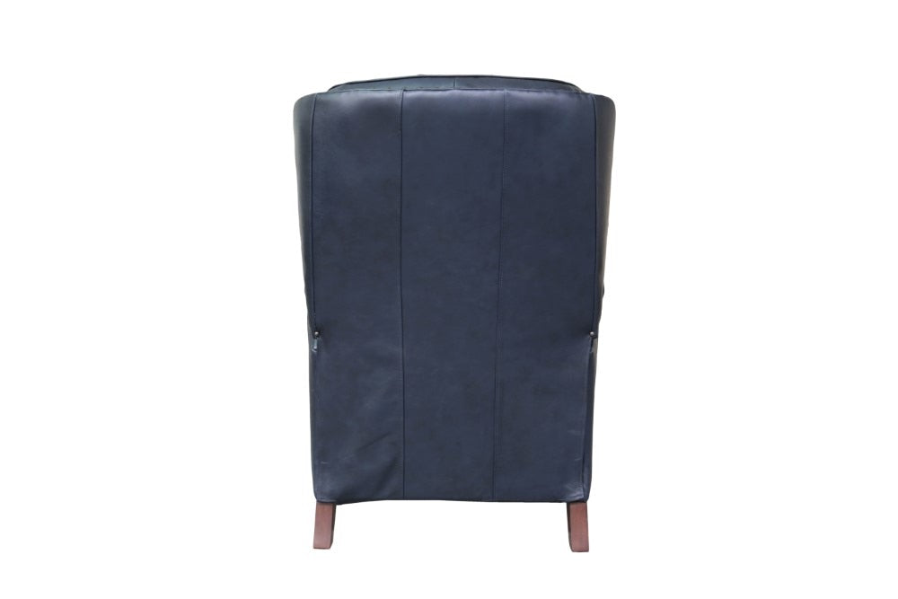 BarcaLounger - Kendall Recliner Shoreham Blue Leather - 74733570047 veiw 7