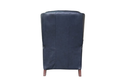 BarcaLounger - Kendall Recliner Shoreham Blue Leather - 74733570047 veiw 7