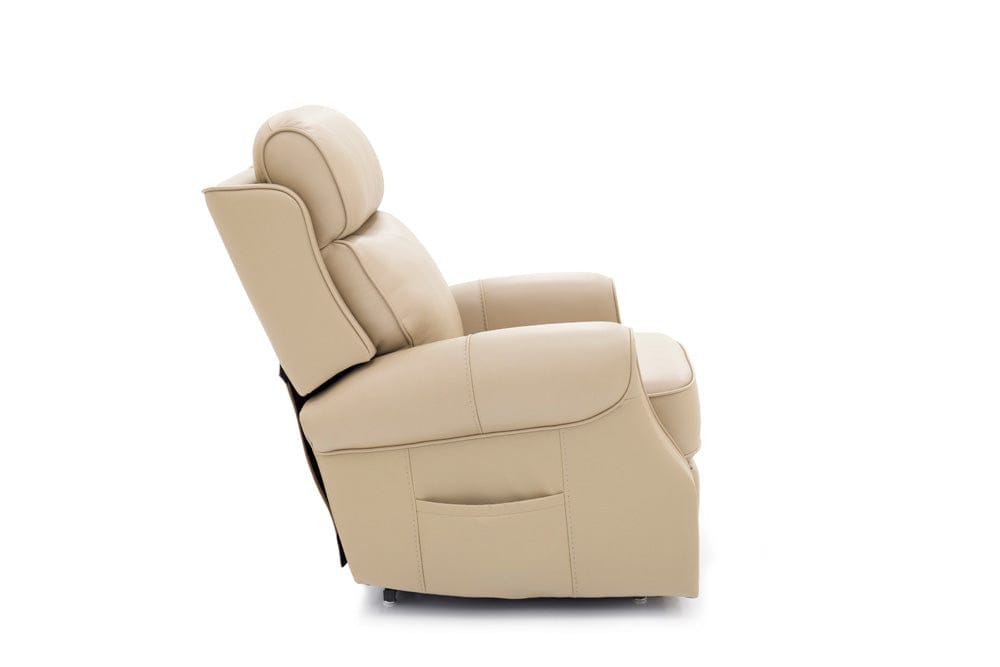 BarcaLounger - Lance Power Lift Recliner w/Power Head Rest, Power Lumbar & Heat Sorrento Sand - 23PHLH1210375284 view 8