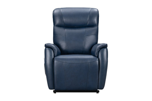 BarcaLounger - Leighton Lift Chair Recliner with Power Head Rest, Power Lumbar & Lay Flat Mechanism in Marco Navy Blue - 23PHL3085373145 view 6