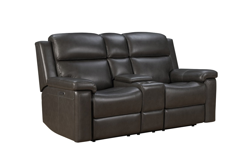 BarcaLounger - Leon Power Reclining Console Loveseat w/Power Head Rests, Power Lumbar, Heat & Massage - 24PHLHM1343373096 veiw 1