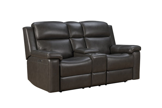 BarcaLounger - Leon Power Reclining Console Loveseat w/Power Head Rests, Power Lumbar, Heat & Massage - 24PHLHM1343373096 veiw 1