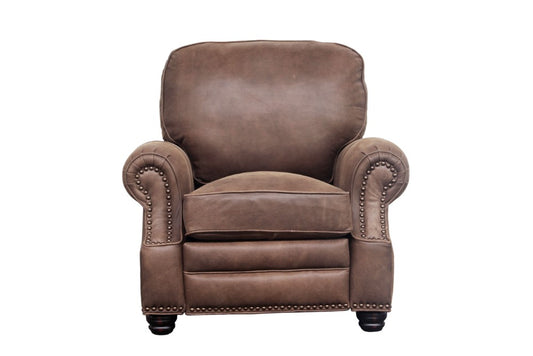 BarcaLounger - Longhorn Recliner Dark Sanded Bomber - 74727562188 veiw 2