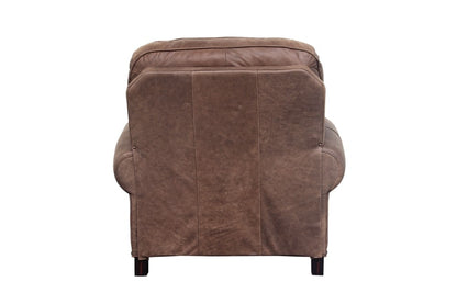 BarcaLounger - Longhorn Recliner Dark Sanded Bomber - 74727562188 veiw 6