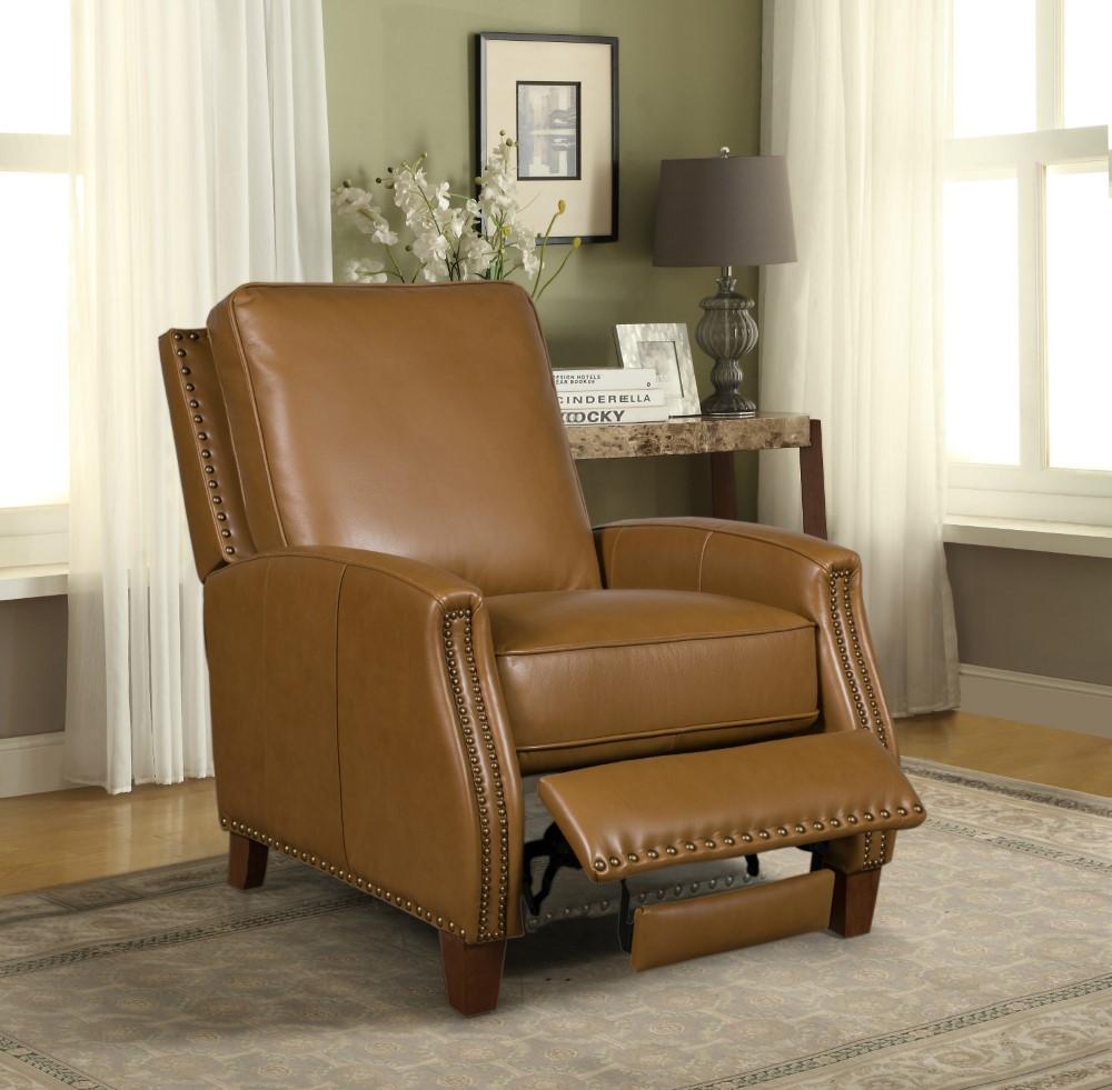 BarcaLounger - Melrose Recliner Shoreham Ponytail Leather - 73155570086 veiw 6